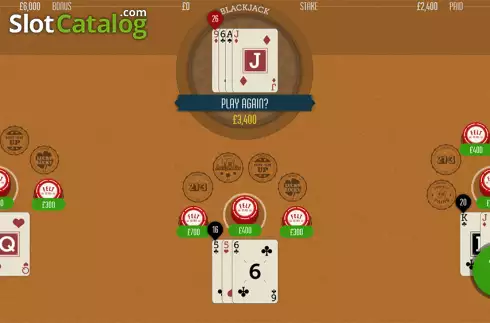 Скрин4. 6 in 1 Blackjack (Felt Gaming) слот