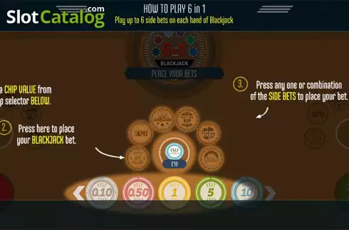 Скрин5. 6 in 1 Blackjack (Felt Gaming) слот