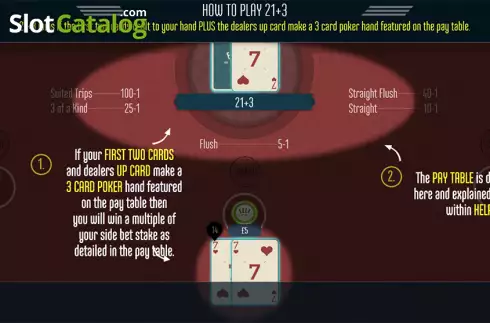 Скрин7. 21+3 Blackjack (Felt Gaming) слот