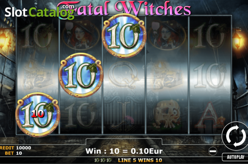 Скрин4. Fatal Witches слот