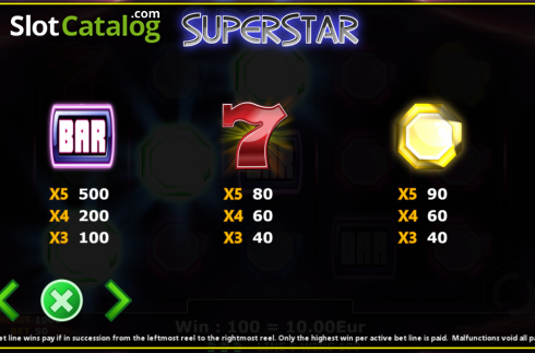 Скрин7. Super Star (Fils Game) слот
