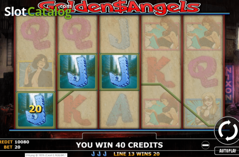 Скрин4. Golden Angels слот