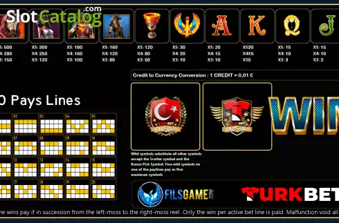 Скрин5. Rise Of Turkbet слот