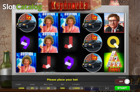 Скрин2. Kuponovka слот