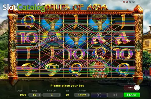 Скрин2. Wilds of Asia слот