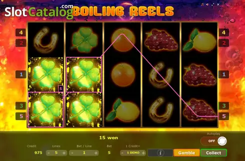 Скрин3. Boiling Reels слот