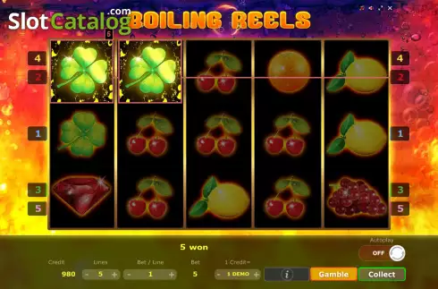 Скрин4. Boiling Reels слот