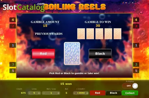 Скрин5. Boiling Reels слот