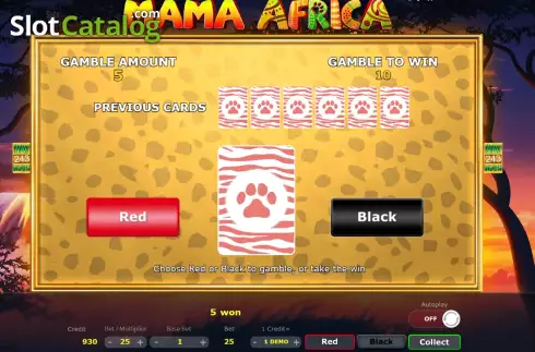 Скрин5. Mama Africa слот