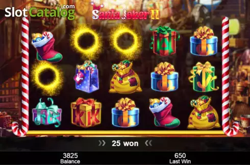 Скрин3. Santa Joker II слот