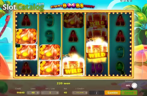 Скрин3. Fruity Boobs Party слот