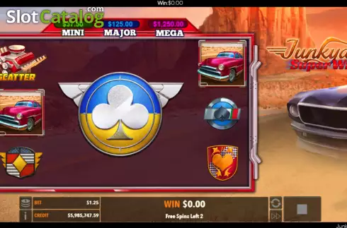 Скрин5. Junkyard Super Wheels слот