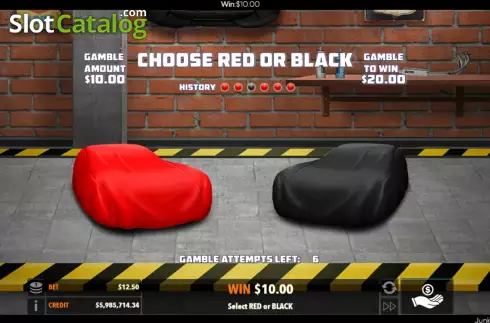 Скрин7. Junkyard Super Wheels слот