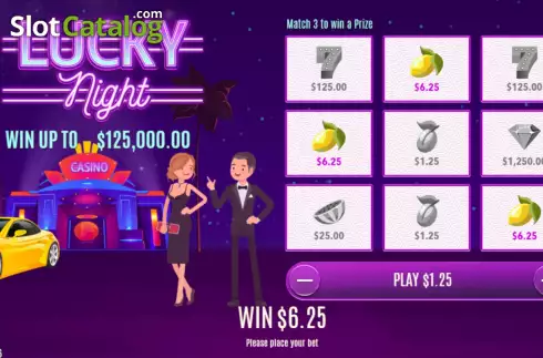 Скрин7. Lucky Night слот