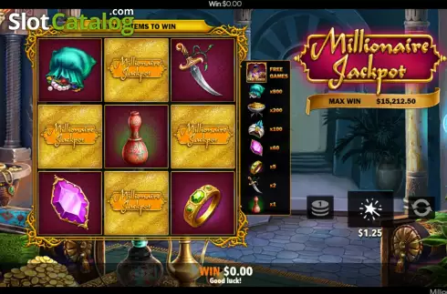 Скрин6. Millionaire Jackpot слот