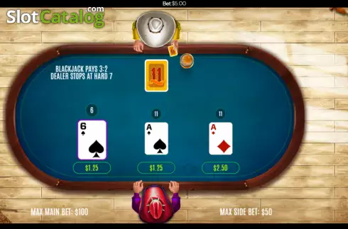 Скрин5. Blackjack 11 слот