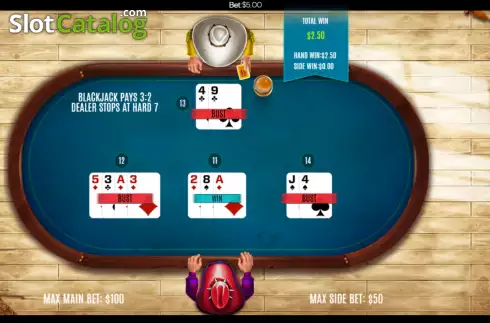 Скрин7. Blackjack 11 слот