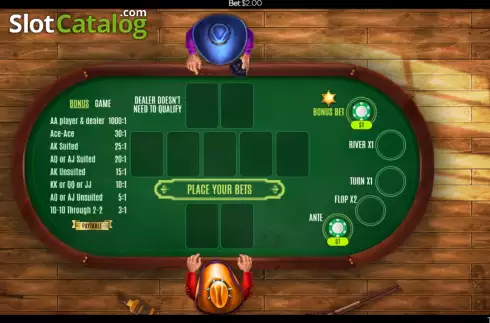 Скрин4. Bonus Poker (Flipluck) слот
