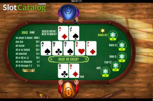 Скрин7. Bonus Poker (Flipluck) слот