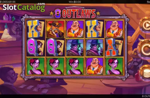 Скрин2. 8 Outlaws слот