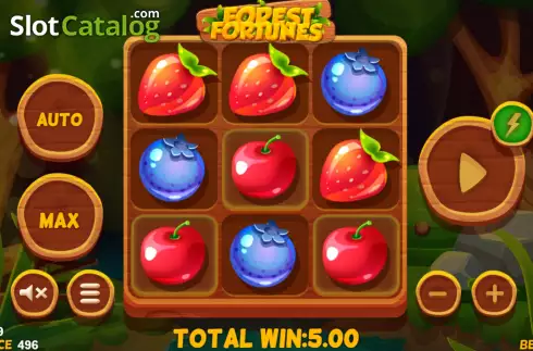 Скрин3. Forest Fortunes слот