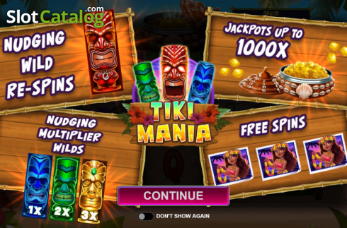 Скрин2. Tiki Mania слот