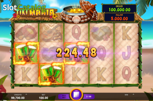 Скрин4. Tiki Mania слот