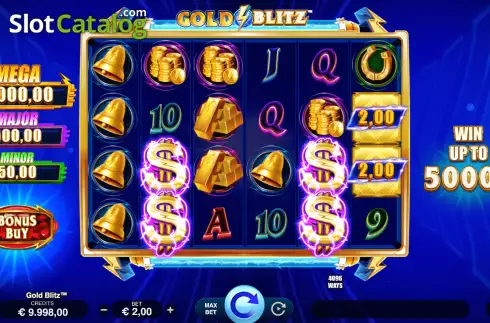 Скрин2. Gold Blitz (Fortune Factory Studios) слот