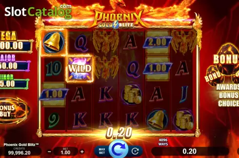 Скрин3. Phoenix Gold Blitz слот