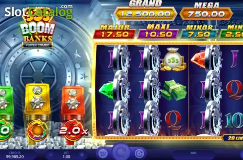 Скрин5. 333 Boom Banks Power Combo слот
