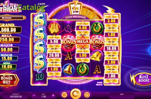 Скрин2. Gold Blitz Ultimate слот
