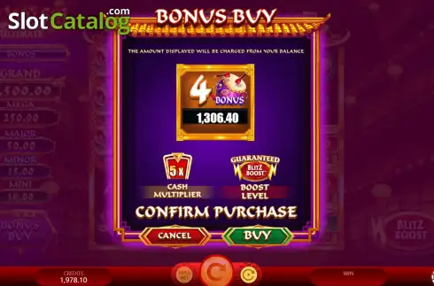 Скрин7. Fu Wǔ Shī Gold Blitz Ultimate слот