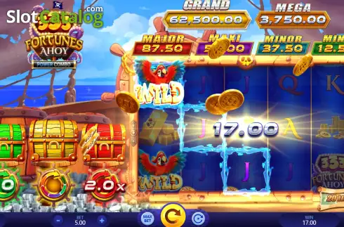 Скрин3. 333 Fortunes Ahoy Power Combo слот