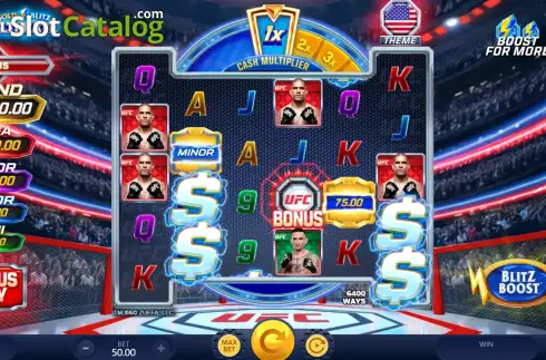Скрин2. UFC Gold Blitz Ultimate слот