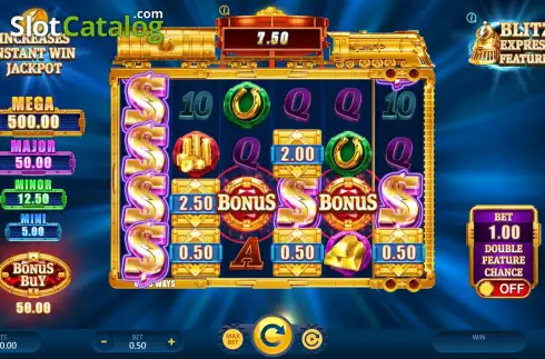 Скрин2. Gold Blitz Express слот