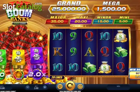 Скрин2. TNT Boom Banks Power Combo слот