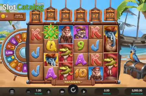 Скрин2. Wild Buccaneers Megaways слот