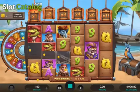 Скрин4. Wild Buccaneers Megaways слот
