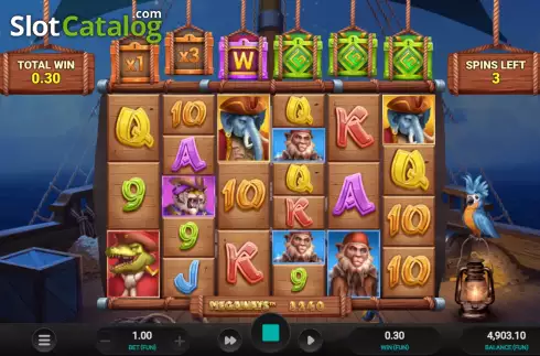 Скрин7. Wild Buccaneers Megaways слот