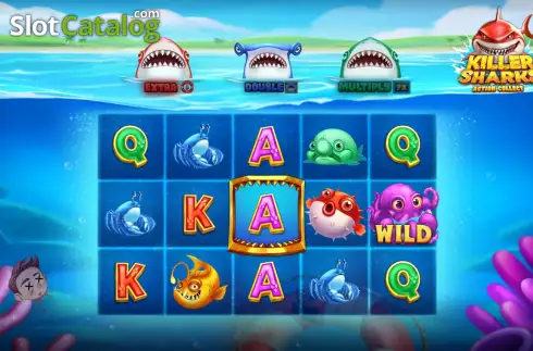 Скрин2. Killer Sharks: Action Collect слот