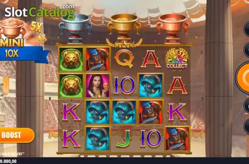 Скрин2. Rome Fight For Gold Deluxe слот