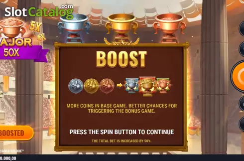 Скрин3. Rome Fight For Gold Deluxe слот