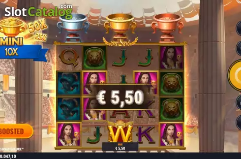 Скрин4. Rome Fight For Gold Deluxe слот