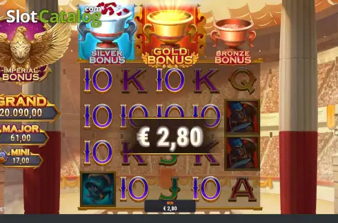 Скрин3. Rome Fight For Gold Eternal Empire слот