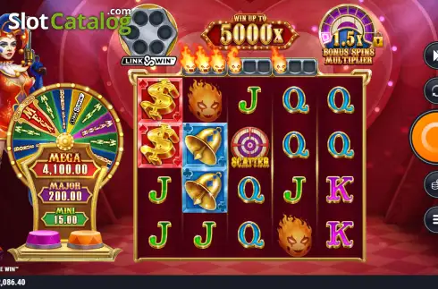 Скрин2. Joker Pin The Win слот