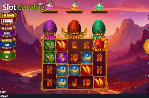 Скрин2. Phoenix Infernal Win слот