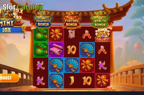Скрин2. Baozang the Legend of 3 Coins слот