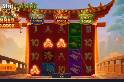 Скрин3. Baozang the Legend of 3 Coins слот