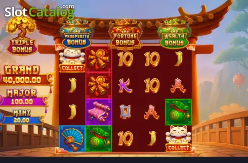 Скрин2. Baozang Empire of Plenty слот