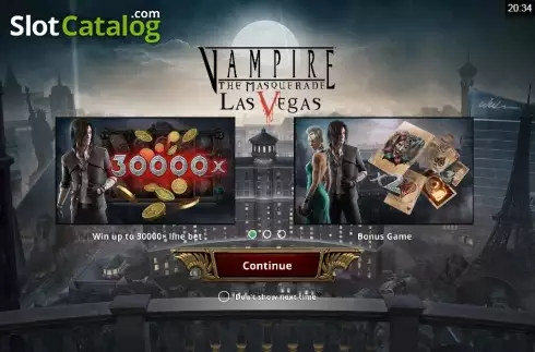 Скрин2. Vampire: The Masquerade – Las Vegas слот